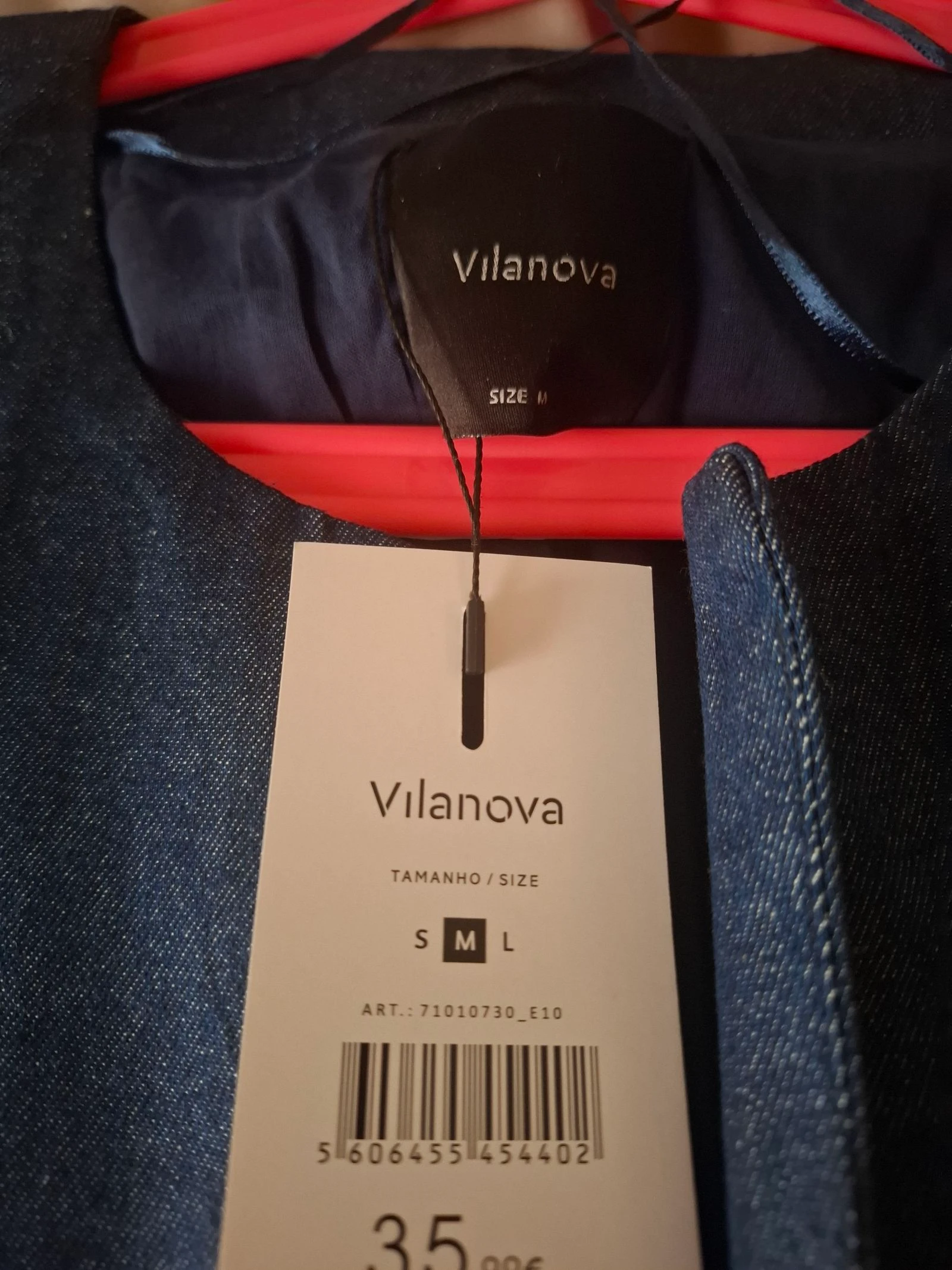 Chaleco bordado sin mangas Vilanova nuevo – photo 2